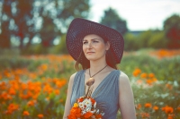 fotograf poznań sesja w kwiatach oborniki maciej bobyk bobykarts